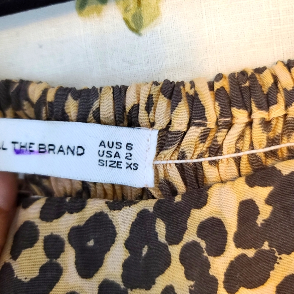 FAITHFULL THE BRAND Elsa Leopard Animal Print Jumpsuit - Picture 8 of 14
